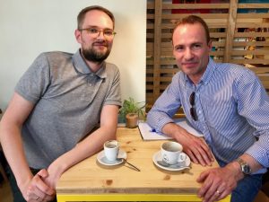 Ottar Norfjord Interview Icelandic author in Barcelona